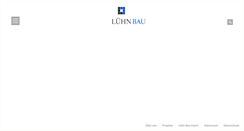Desktop Screenshot of luehnbau.de